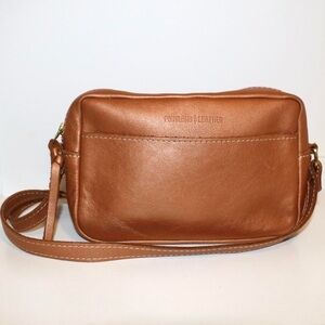 Portland Leather metallic bag
